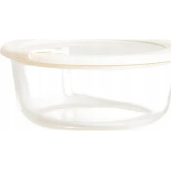 Dóza na potraviny Skleněná dóza NEGOZIO kulatý 0,65 l HOMLA