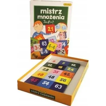 Desková hra Desková hra ADAMIGO VZDĚLÁVACÍ HRY MISTR NÁSOBENÍ VZDĚLÁVACÍ SET HRAČKA ROZVOJOVÁ HRA LOGICKÉ HLAVOLAMY HRY NA LOGICKÉ MYŠLENÍ VZDĚLÁVACÍ HRA Adamigo