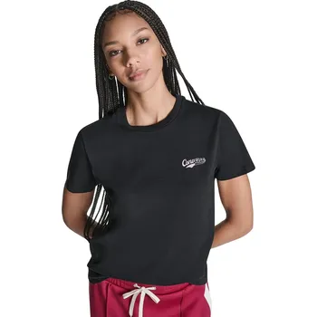 Dámské tričko tričko Converse Winged Converse Low Chucks/CVW5T847 - BLK/Black S