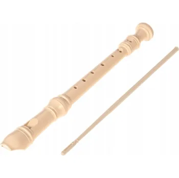 Hudební nástroj Plastová zobcová flétna pro začátečníky, školní model, 8 otvorů