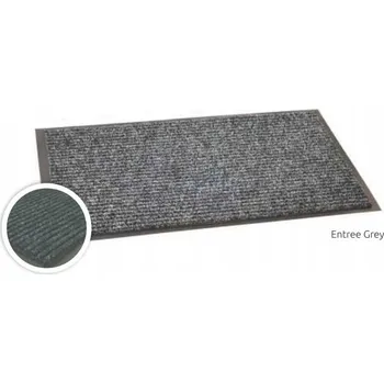 Hotová gumová rohožka s velurovým povrchem 90 x 60 cm