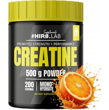 Kreatin Kreatin v prášku s pomerančovou příchutí HIRO.LAB 500 g