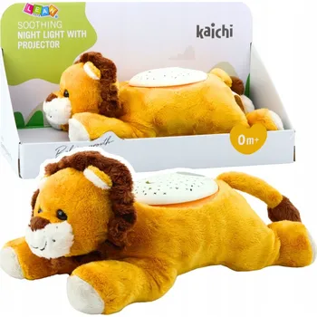 plyšák Plyšový Lev Uspávací Plyšový Mazlíček Přítulníček Projektor Zvuky Šum