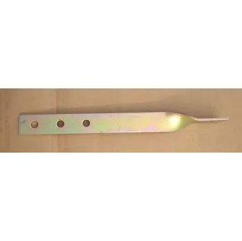 Příslušenství pro plot Plotový držák koncový k zabetonování, 400 mm, bílý zinek, pro ztracené bednění