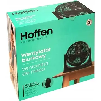 Vzduchotechnika Stolní ventilátor Hoffen AD-110148 černý