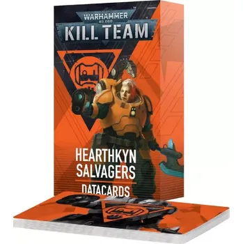 Příslušenství k deskovým hrám Warhammer 40k Kill Team - Datacards: Hearthkyn Salvagers (English; NM)