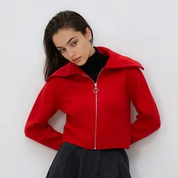 Dámský svetr Reserved - LADIES` SWEATER - červená - 471HH-33X - 471HH-33X-L