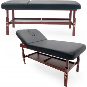 Masáž Stacionární masážní stůl dřevěný i-coucou černý