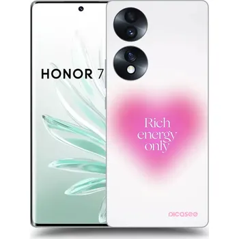 Pouzdro na mobilní telefon Picasee silikonový průhledný obal pro Honor 70 - Rich Energy
