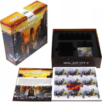 Desková hra Stolní hra SOLAR CITY: SRDCE MĚSTA Společenské hry Strategická hra Stolní hry pro děti Společenské hry pro dospělé Hry pro celou rodinu Integrační hry Rodinná hra IUVI Games