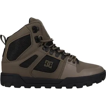 Pánská tenisová obuv Dc shoes pánské boty Pure High Top WR Boot Olive / Black | Černá | Velikost 11,5 US