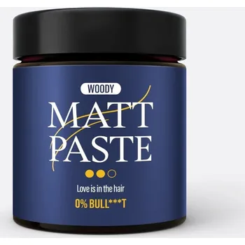 Stylingový přípravek Steve’s Matující pasta na vlasy – střední fixace, matný efekt, tvar a textura vlasů Hmotnost: 90 g Matná pasta se střední fixací a texturou