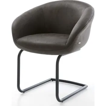 Jídelní židle Jídelní židle Vinka-Flex s područkami antracitová vintage