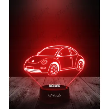 Lampička Plexido vícebarevná Noční lampa