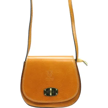 Kabelka Dámská kožená crossbody kabelka Gregorio 117 hořticová