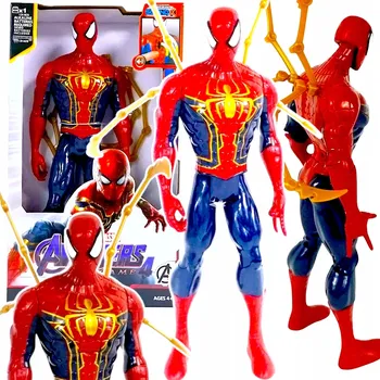 Figurka Pohyblivá figurka Spiderman 30 cm superhrdina Avengers se zvukem a světlem