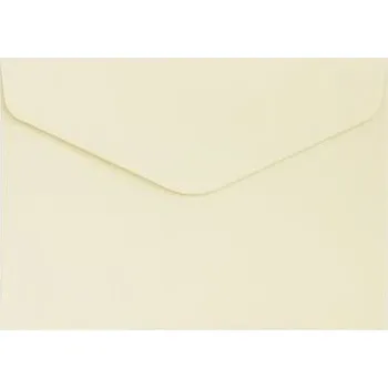 Obálka Galeria papieru Ozdobné obálky Smooth - C6, 130 g/m2, tmavě krémov