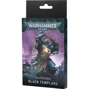 Příslušenství k deskovým hrám Warhammer 40k - Datasheet Cards: Black Templars (English; NM)