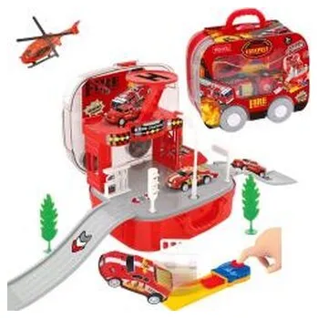 Hra na zahradu Straż pożarna zestaw w walizce