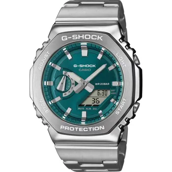 Módní doplněk CASIO GM-2110D-3A1ER G-Shock G-Steel