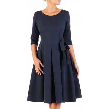 Dámské šaty Klasické midi koktejlové šaty Carla Moreno velikost 44