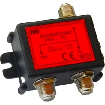 Anténní zesilovač RP01-X Rozbočovač pásmový FM-DAB/DVB-T X