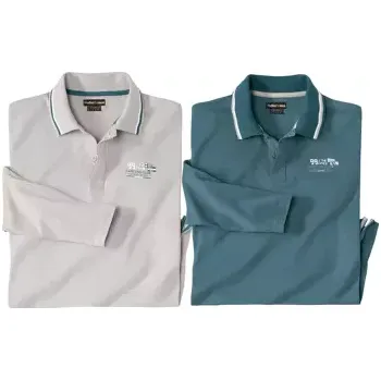 Atlas For Men Sada 2 polokošil Nautic Club z žerzejového úpletu, , Velikost 5XL M3131