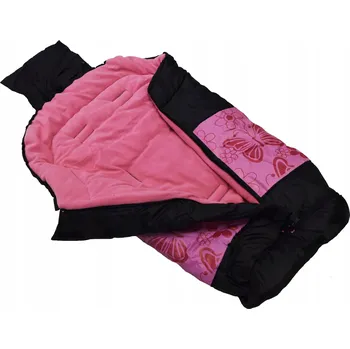 Kočárek SPACÍ PYTEL ZATEPLENÝ KOČÁREK SANEK KORBIČKY 5v1