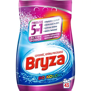 Prací prášek Prací prášek Bryza Active Force 5v1 na barevné prádlo 2,795 kg (43 praní)