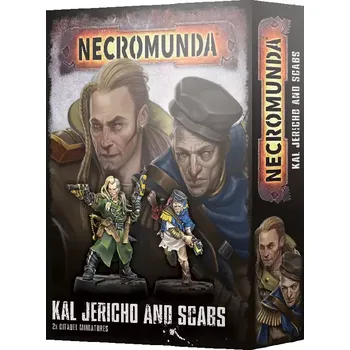 Příslušenství k deskovým hrám Necromunda - Kal Jericho and Scabs (English; NM)