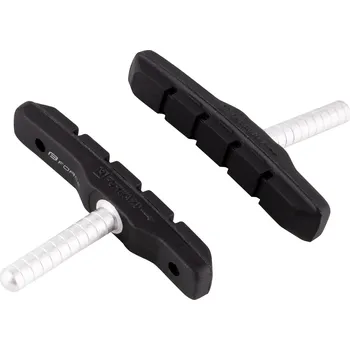 Brzdová destička gumičky brzd F čep jednorázové, černé balené 72mm