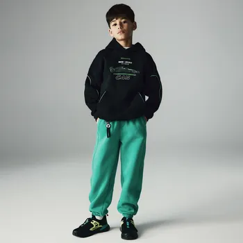 Chlapecké kalhoty Reserved - Bavlněné jogger kalhoty - mátově zelená - 128FI-65X - 128FI-65X-152