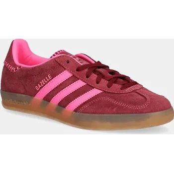 Dámské tenisky Semišové tenisky adidas Originals Gazelle Indoor W dámské, vínová barva, JS1403, 37 1/3, 93X