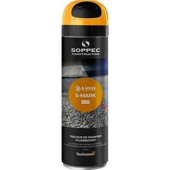 Barva ve spreji Soppec značkovač 500ml - bílý Varianta: Sprej fluorescenční S-MARK 6M oranžový 500ml