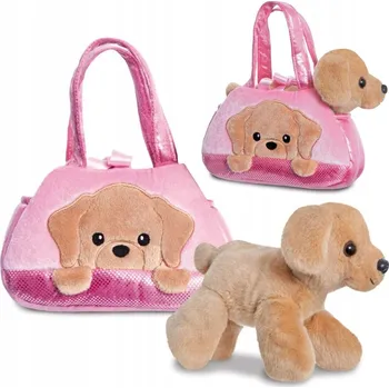 plyšák AURORA, 61365, Fancy Pal PeekaBoo Labrador, Plyšový pejsek