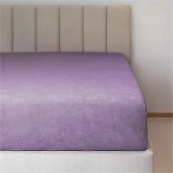 Jiří Polášek Elastická froté prostěradla fialová 14 Velikost: 90x200 na výšku 19-22 cm