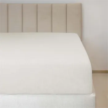 Prostěradlo Jiří Polášek Elastická froté prostěradla smetanová 2 Velikost: 90x200 na výšku 15-18 cm