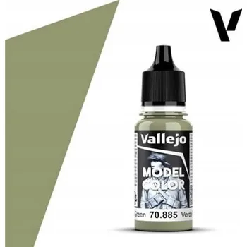 Modelářská barva Vallejo Model Color 885 - 17 ml. Pastelově zelená NOVINKA
