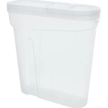 Dóza na potraviny Nádoba na sypké potraviny mouka velká 4L matná 25x9x27cm