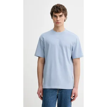 Pánská móda Bavlněné tričko HUGO Dapolino 50488330 modrá 05X, vel. M