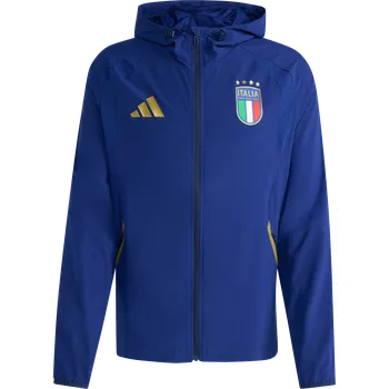 Bunda s kapucí adidas Italy Tiro Travel Windbreaker jy7052 Velikost 3XL