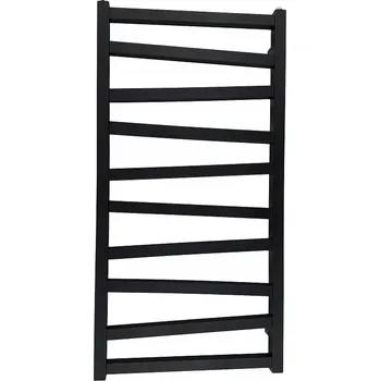 Radiátor Elektrický koupelnový radiátor VINOLLI 600 W 500 x 970 mm černý