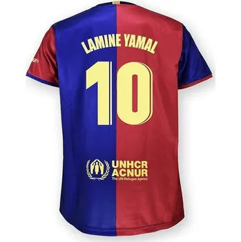 FC BARCELONA Dětský dres FC Barcelona 2024-25 10 LET MODRÁ|ČERVENÁ