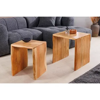 Konferenční stolek Odkládací stolek 2 ks NEFELÉ Dekorhome