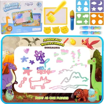 omalovánky Magická podložka na malování vodou XXL Woopie 100cm