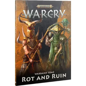 Příslušenství k deskovým hrám Warhammer Warcry - Warband Tome: Rot and Ruin (English; NM)