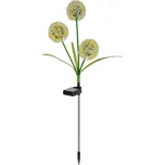 Rebel ZAR0580 Zahradní solární osvětlení česnek, IP65, 3000K, 68 cm