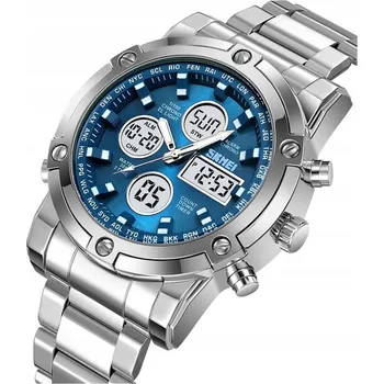 Hodinky Pánské hodinky SKMEI skm.125561c.mn masivní náramek, mnoho funkcí