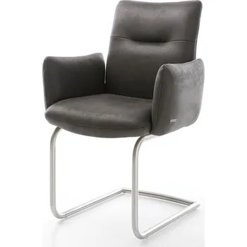 Jídelní židle Jídelní židle Jova-Flex s područkami konzolová podnož kulatá