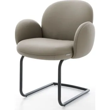 Jídelní židle Jídelní židle Nube-Flex s područkami konzolová podnož kulatá